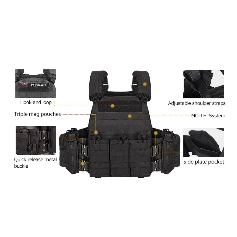 Quick Release 4 Plate Carrier - YK