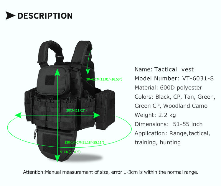 Standard Velcro 4 Plate Carrier w/Hydro - YK
