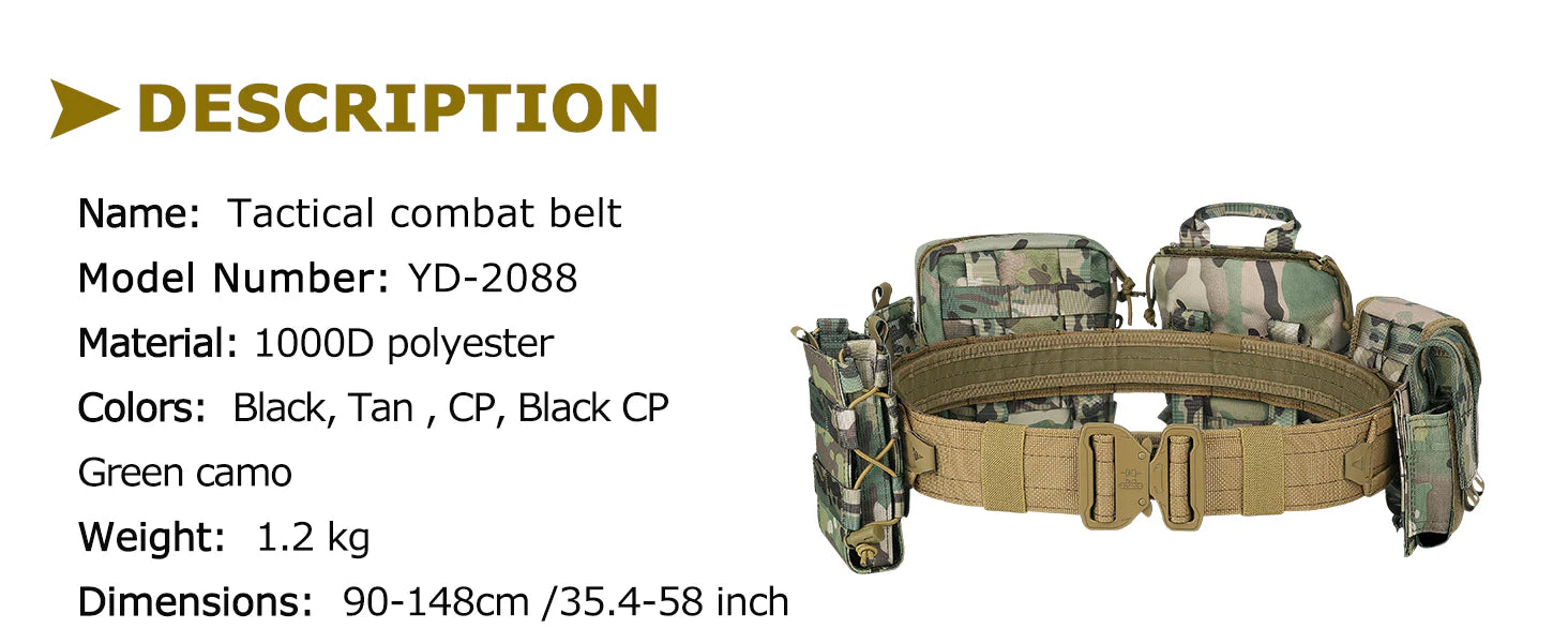 Tactical Belt-Equipment-YK