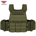 Quick Release 4 Plate Carrier - YK GREEN