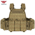 Quick Release 4 Plate Carrier - YK BROWN